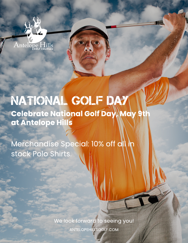 May 9th - National Golf Day