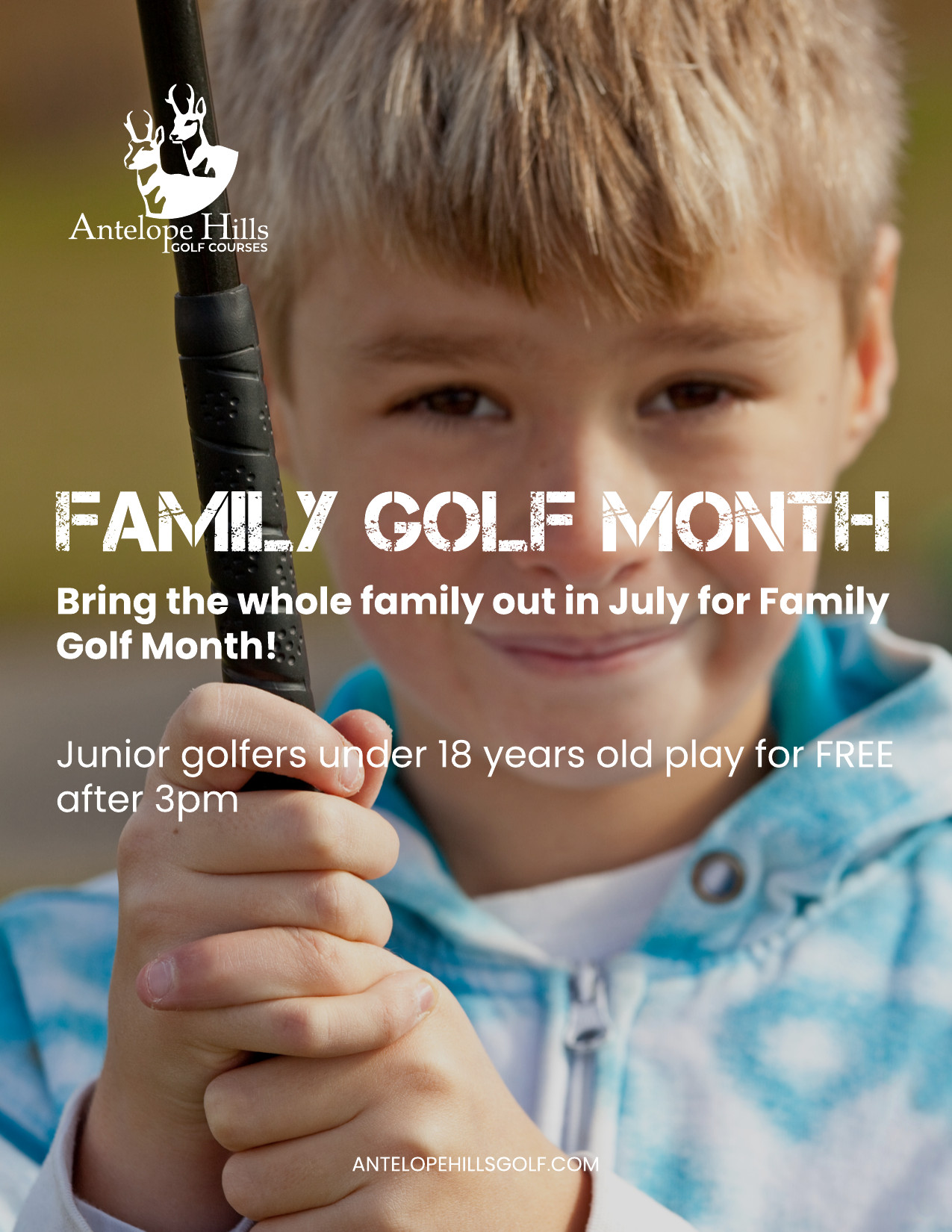 JULY - Family Golf Month