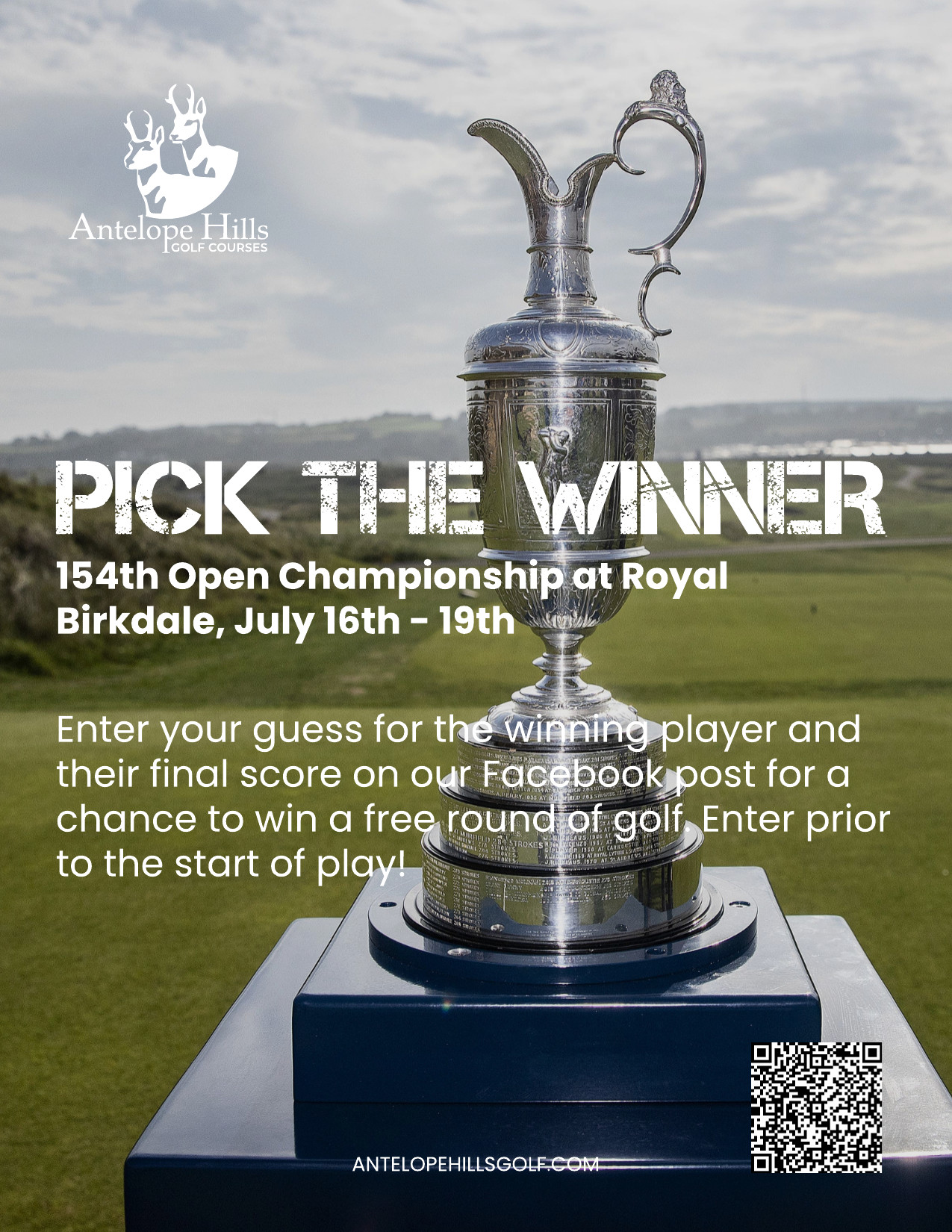 July 16th to 19th - OPEN CHAMPIONSHIP